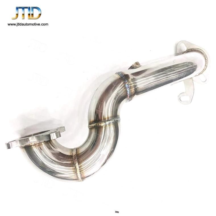Factory Price Polish 304 Ss Exhaust Downpipe for VW Golf 6 1.4t