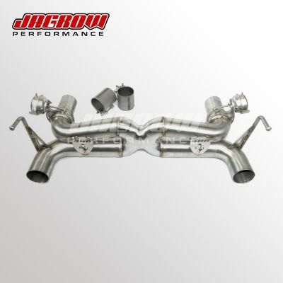 Jagrow Performance 304 Stainless Steel for Ferrari 488 15-18 Exhaust Catback