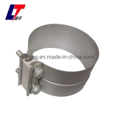 Aluminised Steel Donaldson Stepped Preformed Seal Clamp