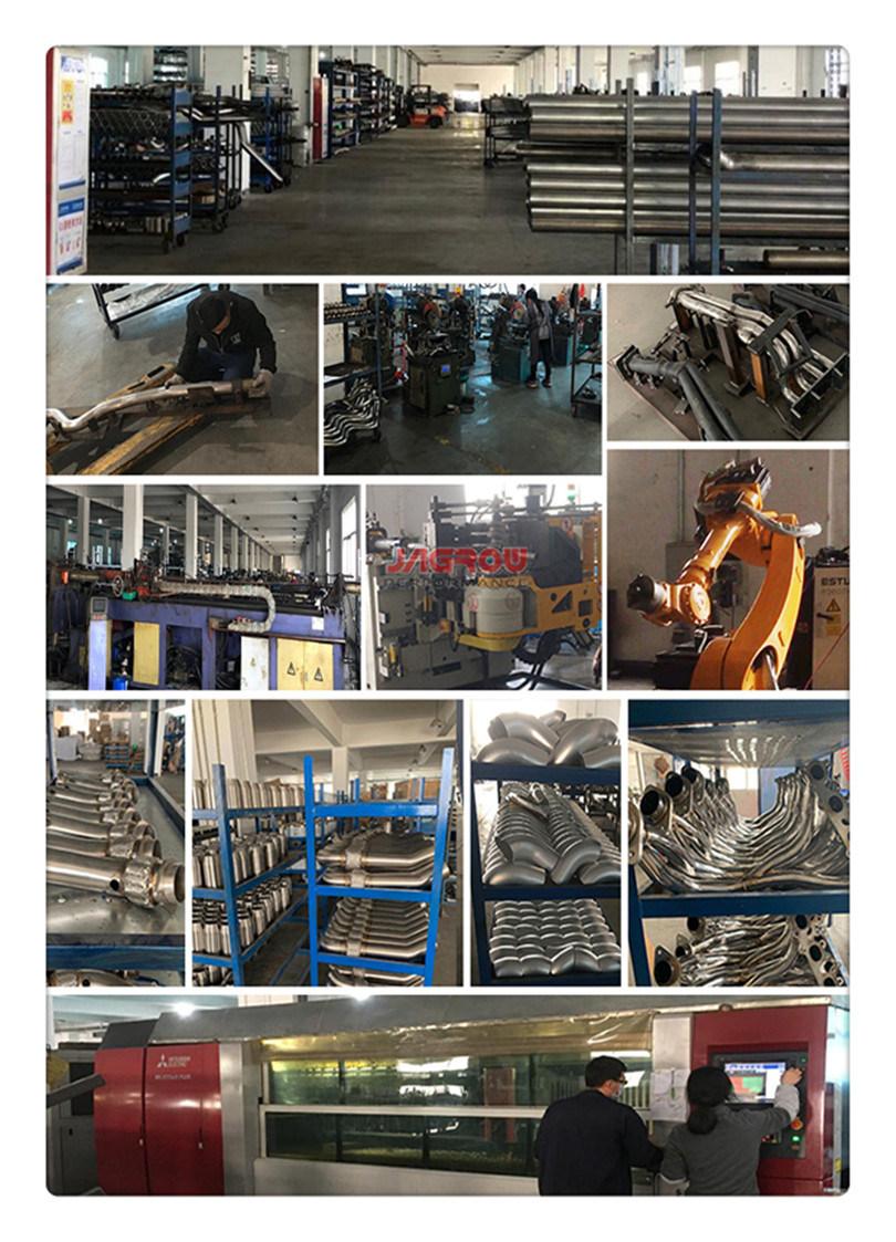 All Aluminum Pipe Diameter 63.5mm Length 300mm Bent Degree 45 and 90