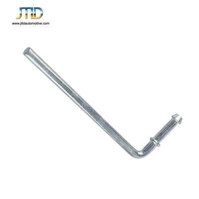 90 Degree Galvanized Iron Bend Universal Swinging Exhaust Hanger 0.47&prime; &prime; Rod