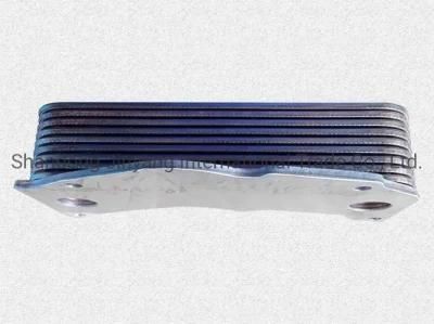 Sinotruk Weichai Spare Parts HOWO Shacman Dump Truck Engine Parts Factory Price Oil Cooler Core 61800010113