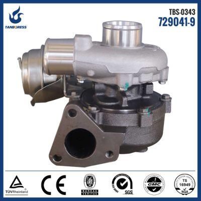 diesel engine turbocharger GT1749V 729041-9 turbocharger 729041-0009 turbo for D4EA-V engine