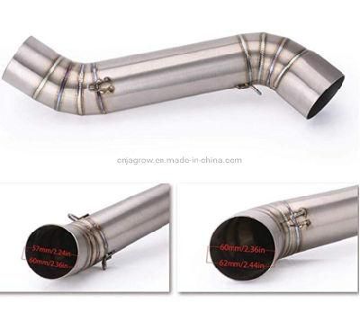 Stainless Steel MID-Section Connecting Pipe for BMW S1000rr S1000r Tail Exhaust Modification