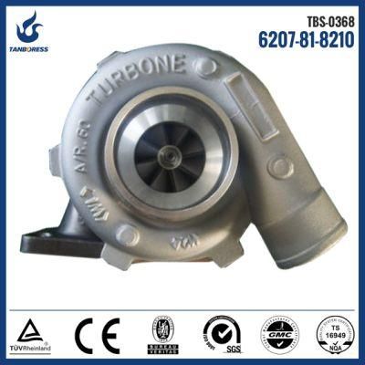 S2D T04B59 turbo 465044-0051 312875 6207-81-8220 6207-81-8210 turbocharger for Komatsu