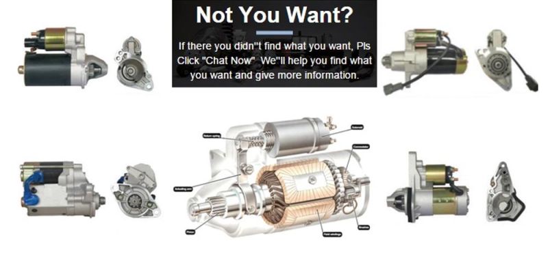 High Quality HOWO Auto Parts Wd 615 Starter