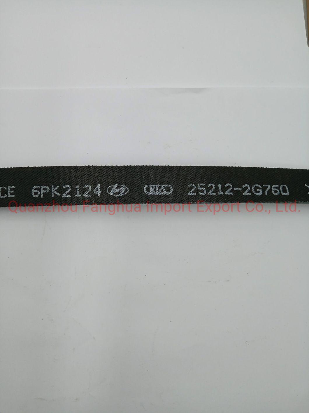 252122g760 6pk2124 Triangular Multi Wedge Generator Belt