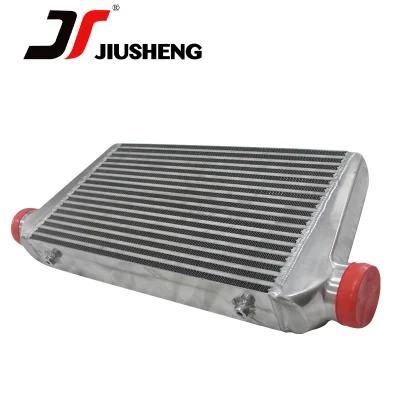 High Quality and Durable Universal Aluminium Round Tube Fin Intercooler for Automobiles with Core Size 500*300*76