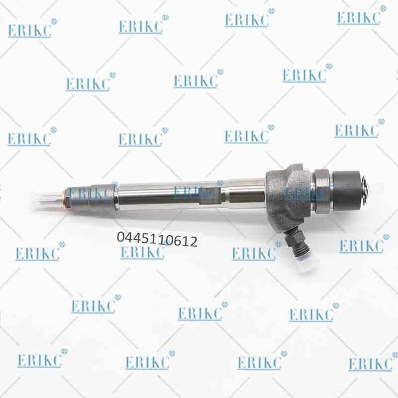 Erikc 0445110612 Diesel Engine Fuel Injector 0445 110 612 Common Rail Diesel Injectors 0 445 110 612