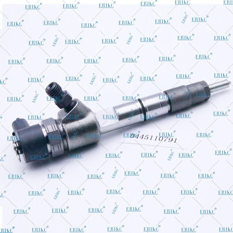 Erikc 0445110791 Diesel Fuel Injectors 0 445 110 791 Auto Pump Spare Part 0445 110 791 Diesel Injector