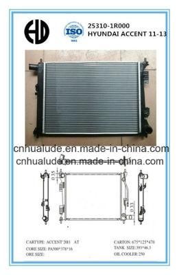 Hot Sale Cheap Aluminum Car Radiator for Hyundai Accent Oe: 25310-1r000