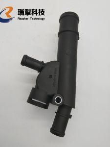 Plastic Radiator Coolant Hose Flange Connector Engine Water Pipe Thermostat Housing Flange for VW Golf OEM 038121132D