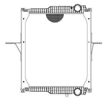 HD Truck Radiator for Midlum160/190 (06~) OEM: 7420809, 63783