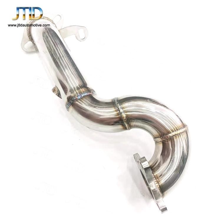 Factory Price Polish 304 Ss Exhaust Downpipe for VW Golf 6 1.4t