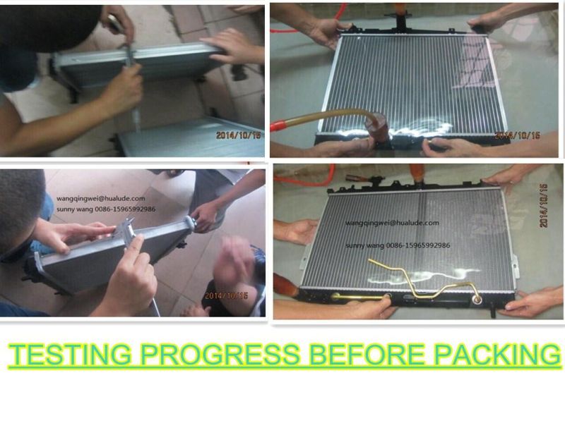 Goog Quality Auto Brazed Aluminum Radiator for Daewoo Matiz 98/00 Oe: 96325333