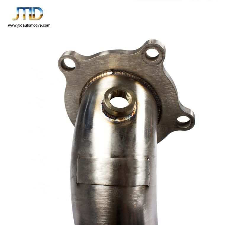 304 Ss Heatshield Exhaust Downpipe with Cat for Cadillac ATS