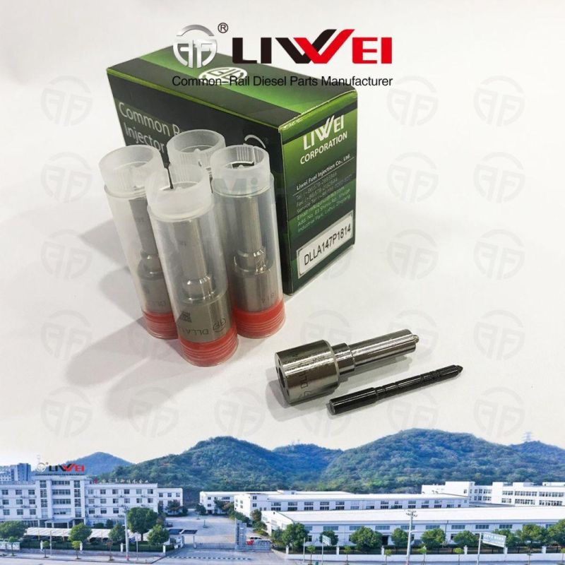 Liwei Brand Common Rail Diesel Nozzle Dlla 147p 1814 Dlla 147p1814 for Injector 0 445 120 153 for Russia