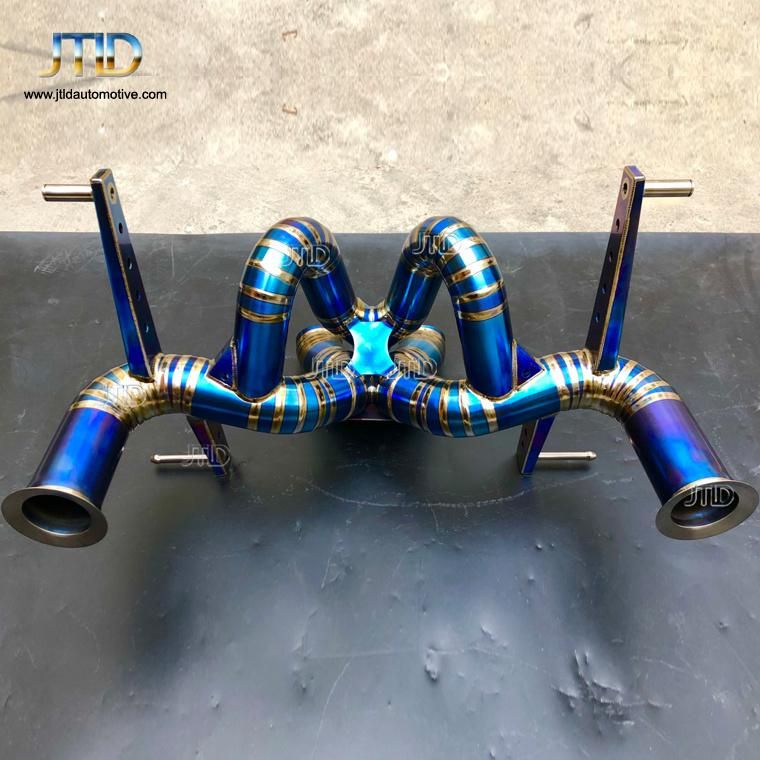 High Performance Titanium Race Traight Pipe Design Exhaust for Lamborghini Aventador S Lp740