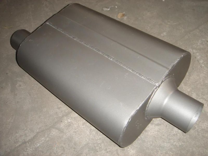 Sport Exhaust Dependable Quality Oval Type Exhaust Muffler Escape Silenciador