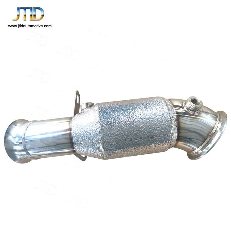 Hot Sale 304 Ss Exhaust Downpipe for BMW M2 with Heat Shield