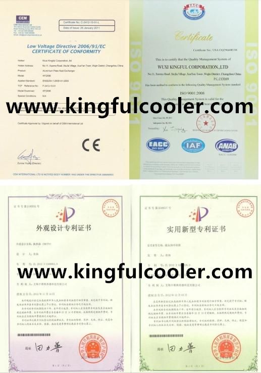 Customized Aluminum Cooler Intercooler Charge Air Cooler for Heavy Truck