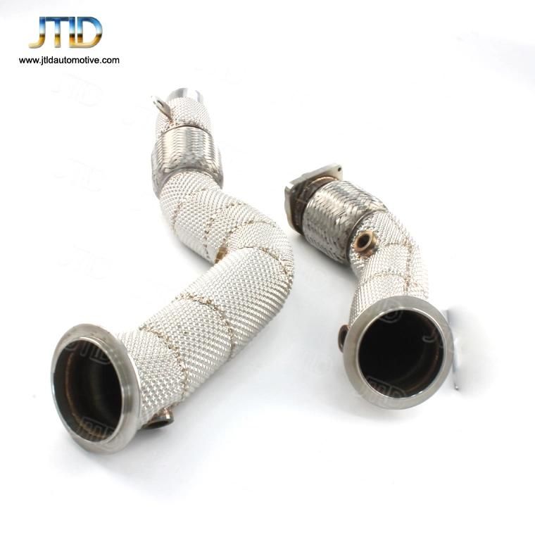 Made in China Exhaust Downpipe with Heat Shield for BMW M3 M4