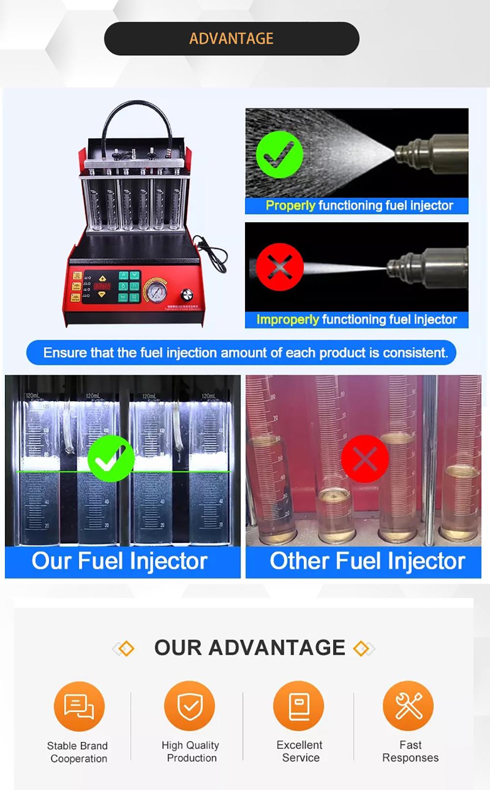Truck Diesel Engine Motor Parts 0445120153 Fuel Injector
