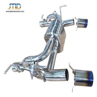 Exhaust System for Ferrari 488 Stainless Steel Performance Valve Variable Muffler Titanium Tip