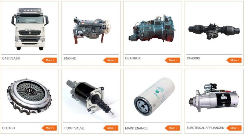 Original Sino Truck engine  Parts Vg1246050034 Intermediate Gear Shaft Spare Parts for Sale