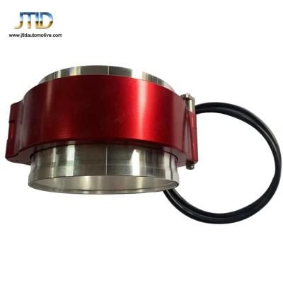 Hot Sale Exhaust Accessories Exhaust Clamp Red Color HD Aluminum Clamp