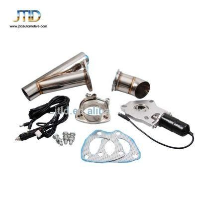 2.25 3 2.5 Inch Electric Exhaust Cutouts Kits Single Valves Y Pipe with Remote Control