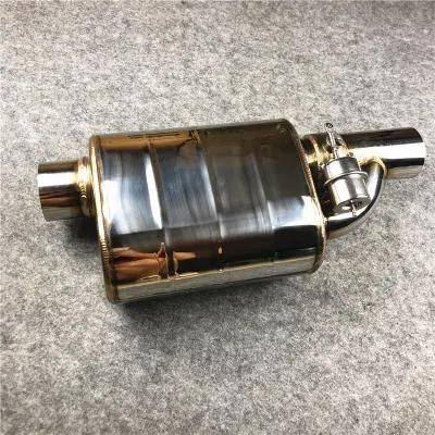 Auto Part Steel Universal Car Performance Chamber Auto Exhaust Muffler