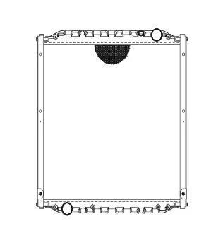 HD Truck Radiator for Man L2000 93~ OEM: 81061016324, 62877A