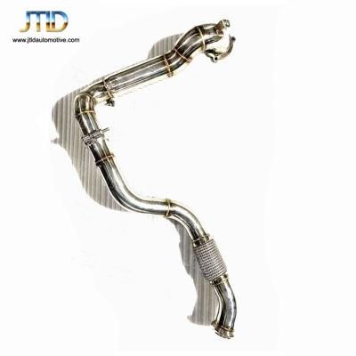 Hot Sale Performance Exhaust Downpipe with Clamp for Benz Cla250
