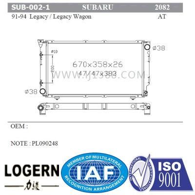 Radiator Factory for Subaru OEM 45199-AA121/AA201/PA26