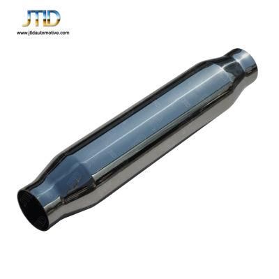 2.5 Inch Inlet &amp; Outlet Stainless Steel Universal Exhaust Muffler Resonator