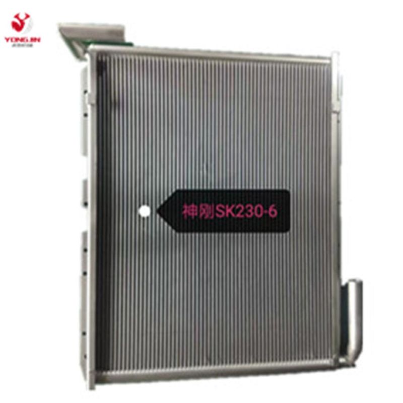 Sk235-6 Hydraulic Oil Radiator for Excavator Part