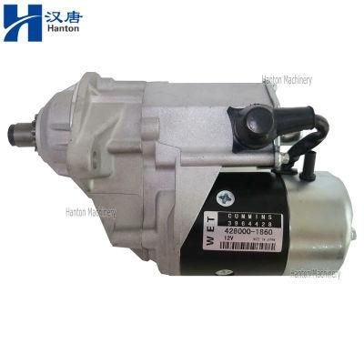 Cummins starter motor 3354258 3964427 3964428 for engine 6BT