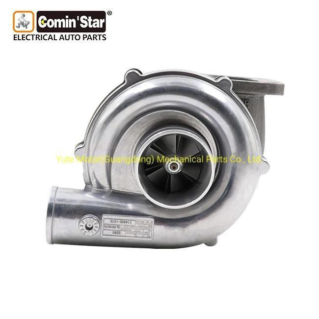 Tb076 T04b Turbo 114400-1070 Turbocharger for Excavator Earth Moving Turbo Sh280 6bd1 6SD1t 6bd1t Diesel Engine