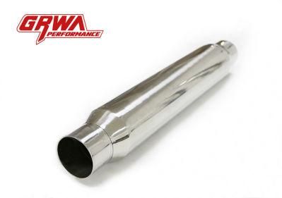 Universal Heavy Duty Stainless Steel Round Exhaust Muffler