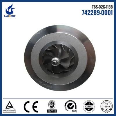 Turbocharger cartridge for Ssang Yong GT2056S D27DT 742289-0001 742289-0002 742289-0003