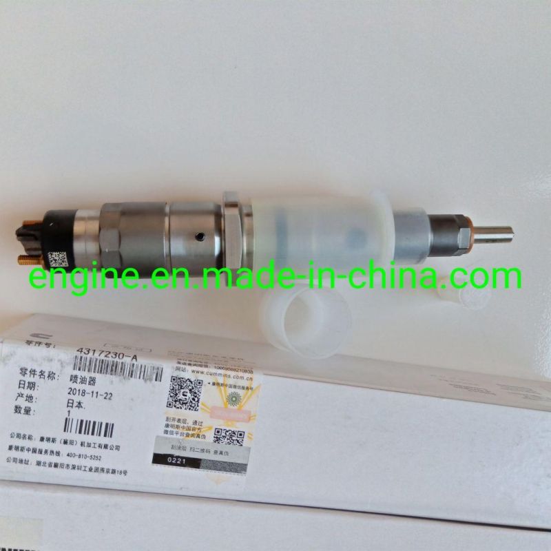 Qsl Fuel Injector 4317230 5263308 0445120236 4940170 4939061 3973060