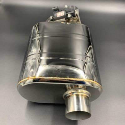 Universal Valved Exhaust Dual Electric Valve Muffler with Remote Control