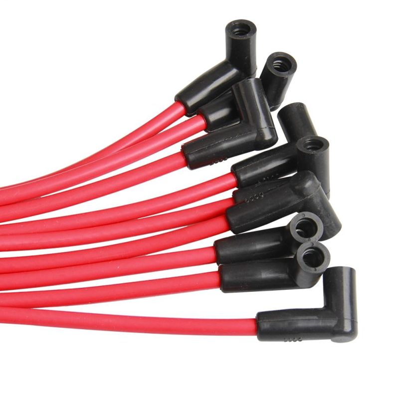 Ultra Spark Plug Wire Set High Performance Metal Sleeves of Resistance Per Foot