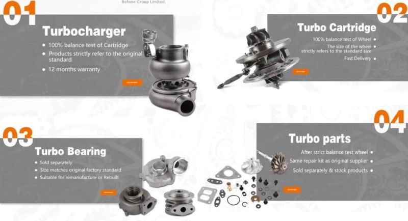 on Sale Turbocharger Td07 49187-00271 Me073935 Turbo for Mitsubishi Fuso Truck Turbo 6D16t Engine
