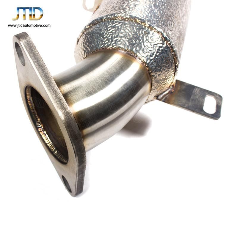 304 Ss Heatshield Exhaust Downpipe with Cat for Cadillac ATS