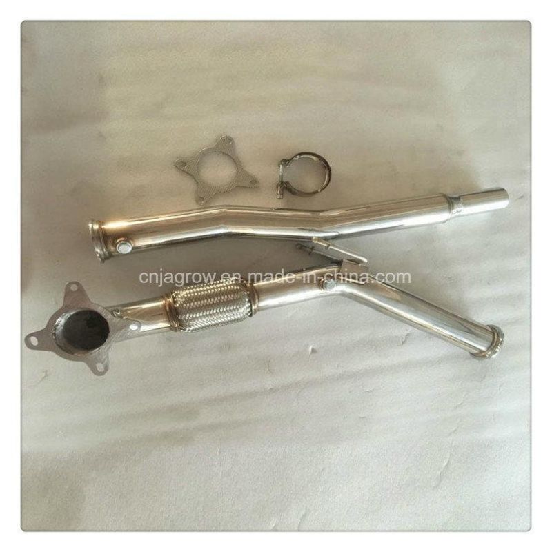 Stainless Steel Turbo Exhaust Downpipe 3′′ for VW Golf Gti Audi A3 S3 Jetta with Catalytic Converter