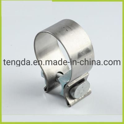 Exhaust Pipe Clamps Worm Drive Spring Band Loaded Perforated Type German Ideal Hose Clamp Sizes