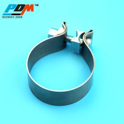 Auto Exhaust Pipe Stainless Steel O Band Clamps