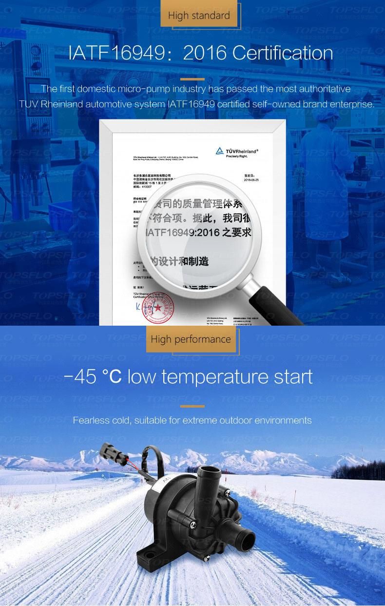 PWM /Diagnosis and Protection Functions Vehicle Inverter Cooling System Pump
